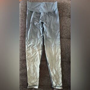 PINK Active-Slightly used- leggings stretcg-Women's small. Light green ombre